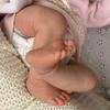 Realistická 18palcová reborn panenka Dvojčata Evi Soft Touch Bavlněné tělíčko Bebes Novorozená panenka Batole Ručně vyrobený implantát Vlasy Realistické hračky pro panenky pro děti
