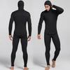 1.5mm Neoprene Wetsuit Set Mens Two-Piece Shorty Snorkeling Diving Fall Warmth UV Protection