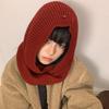 Luochi Multi-functional Knitted Pullover Hat and Neck Warmer