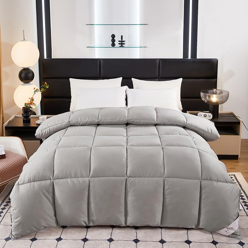 Hotel Style Soy Fibre Goose Down Duvet Bed Velvet Comforter Soft Winter Duvet Very Warm  Quilts Blanket Hotel