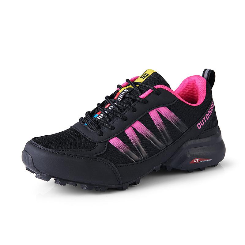 Spring and summer large size outdoor mountaineering running shoes hiking mesh casual shoes fashion trend sports men's shoes couple shoes