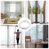 Curtain Wire Set 4 Metre Length Wire With 6 Hooks and 6 Screw Eyes For Net Curtain Hanging Kits Drapery Accessories