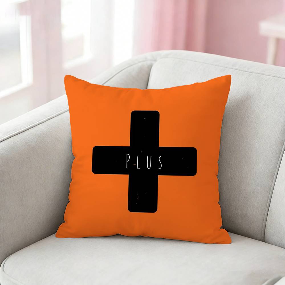 Ed S-Sheeran Albums Pillow Case Cushion Cover Throw Pillow Case For Car Sofa
