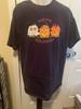 Vintage Happy Halloween Shirt Pumpkins In Costumes Devil Ghost Witch