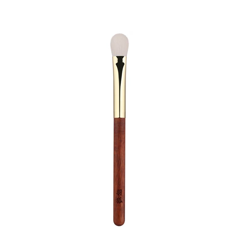 YUTONG BEAUTE New Feather Fox Red Sandalwood Series Large Eye Shadow Base Brush Eye Shadow Brush Cangzhou Brush Makeup Tools
