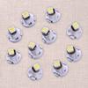 12V 20Pcs T3 Wedge Car Motorcycle Truck Interior Dashboard Trument Panel Light A/C Climate Control Lamp Bulb Universal