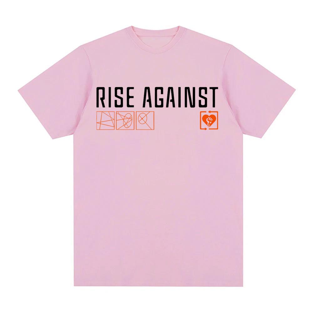 Rise Against Ricochet 2025 New Summer T-shirt Double Sided Printing Grunge Tee-shirt Pop Fashion Tshirt Gothic Clothes