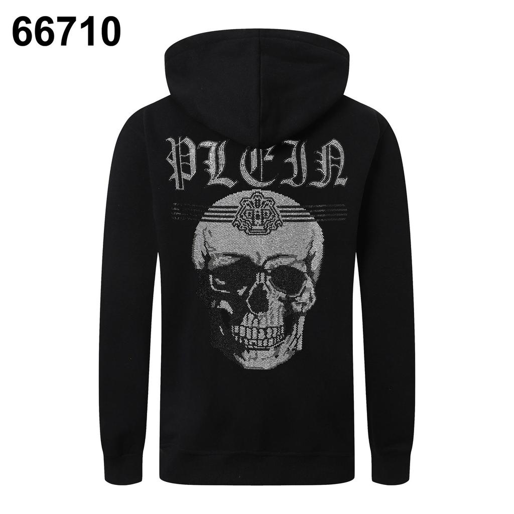 Philipp Plein European & American Street Fashion Skull Zipper Men's Jacket