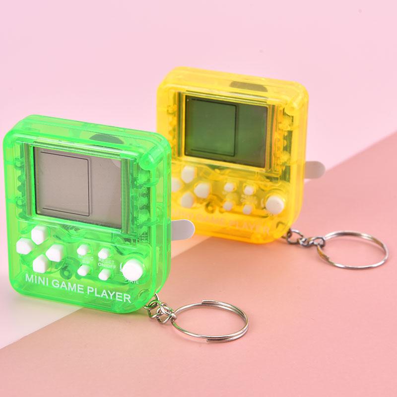 Portable Handheld Retro Video Game Console Keyring Built-In 26Classic Games
