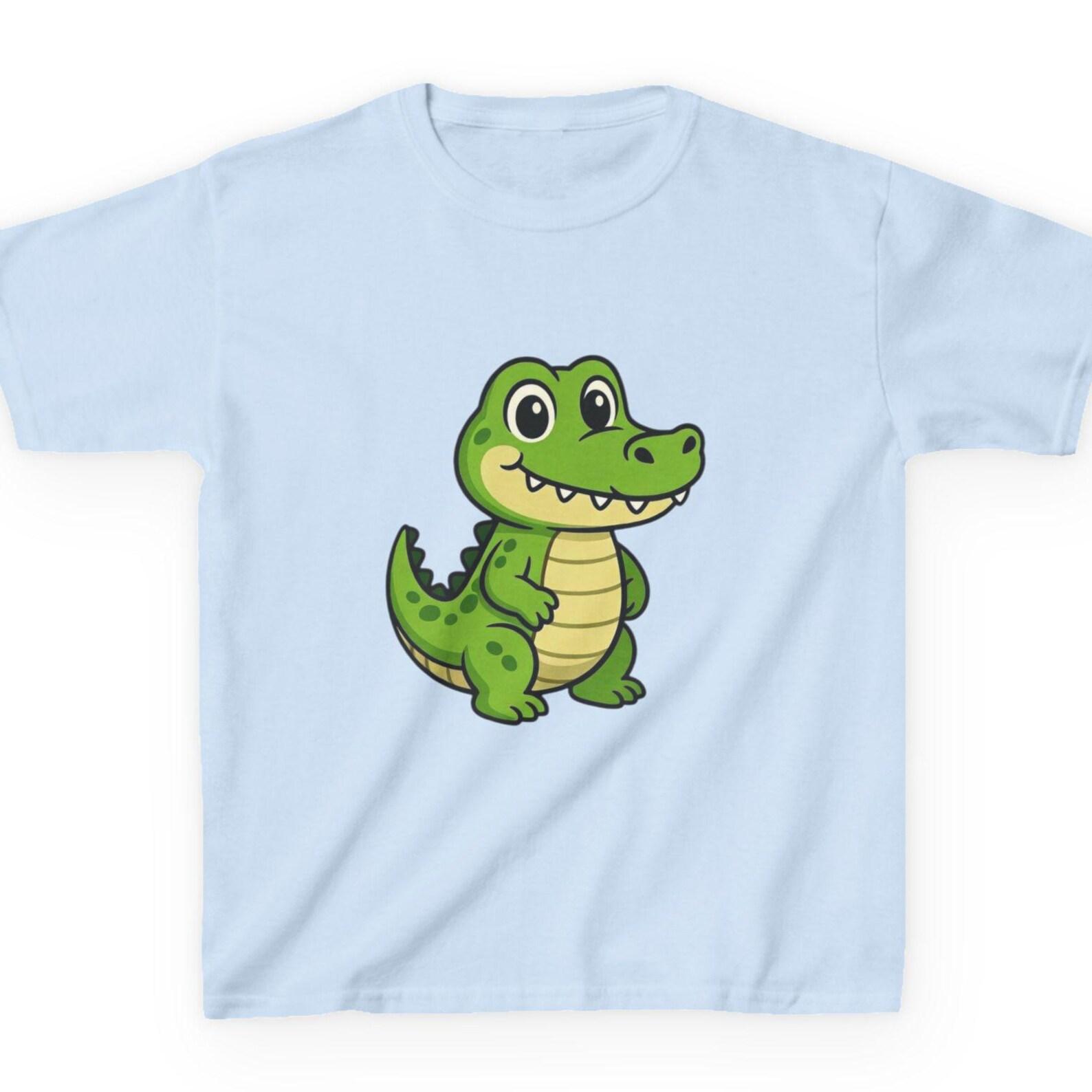 Baby Crocodile Kids T-Shirt | Little Snapper Birthday Shirt | Wild Crocodile Tee | Snap To It Graphic Kids Top 120