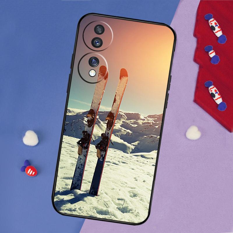 Skiing Snow Snowboard Ski Case For Honor 200 Pro 50 70 90 X8a X9a X8 X9 X8b X9c X9b Honor Magic 7 Pro 5 6 Lite Cover