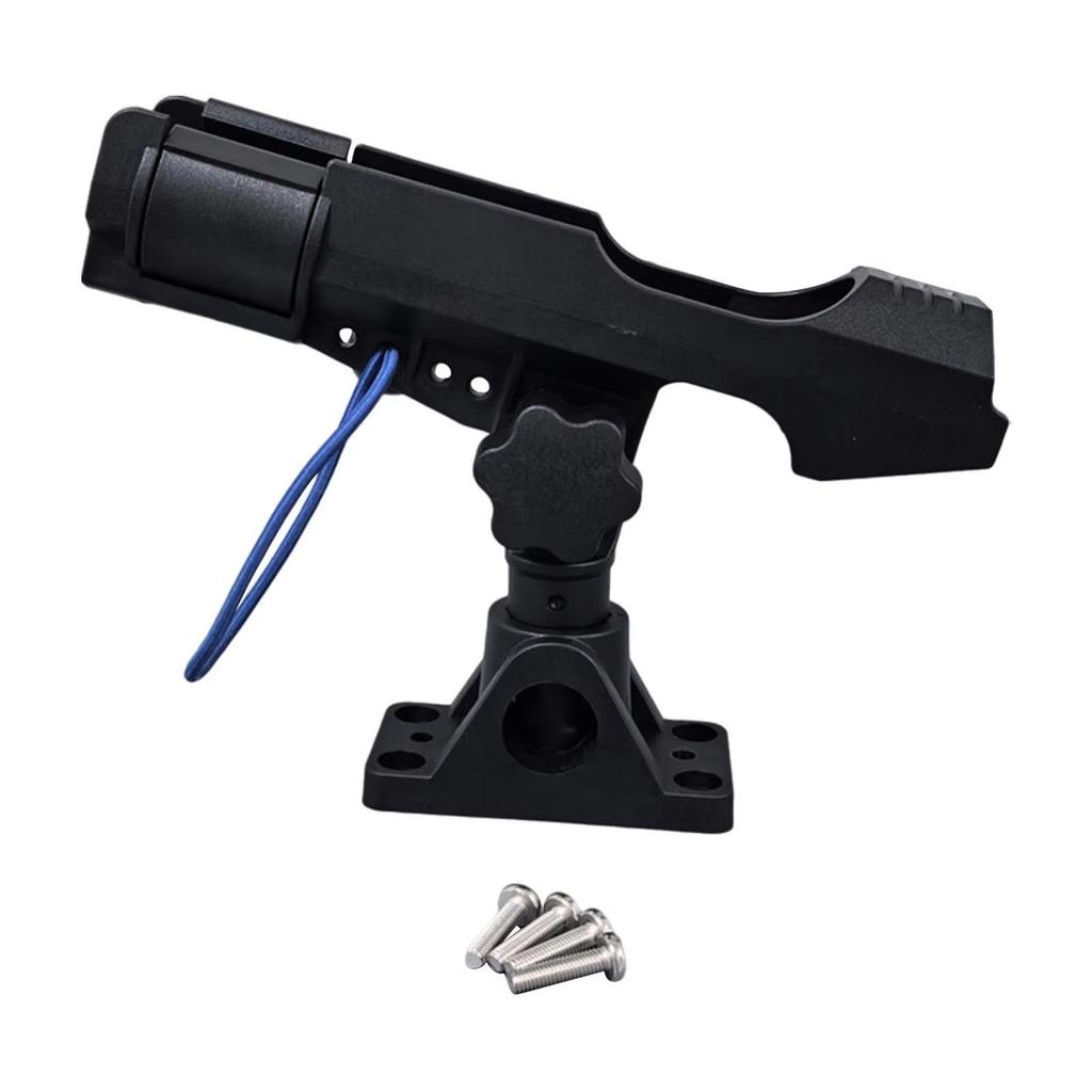 360 graders roterbart justerbart fiskespöhållare ställfäste, kajakfiskespöstödutrustning för fiskeuppsättning