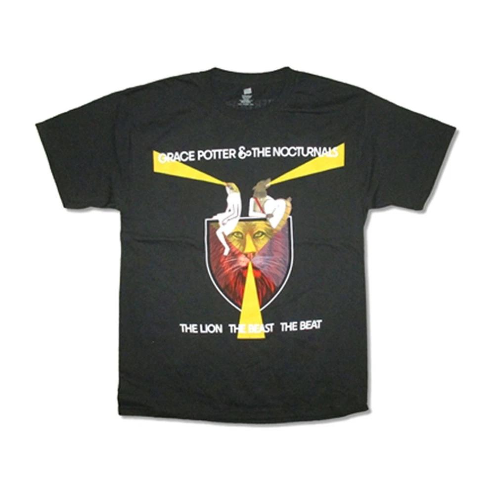 Men s Grace Potter And The Nocturnals Album Art 2012 Tour T-shirt XX-Large Black XL