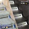 1Pc Solar Stair Lights ,LED Solar Step Lights Outdoor Waterproof ,Outdoor Light Decor for Garden Stair, Deck, Front Step, Front Porch, Patio