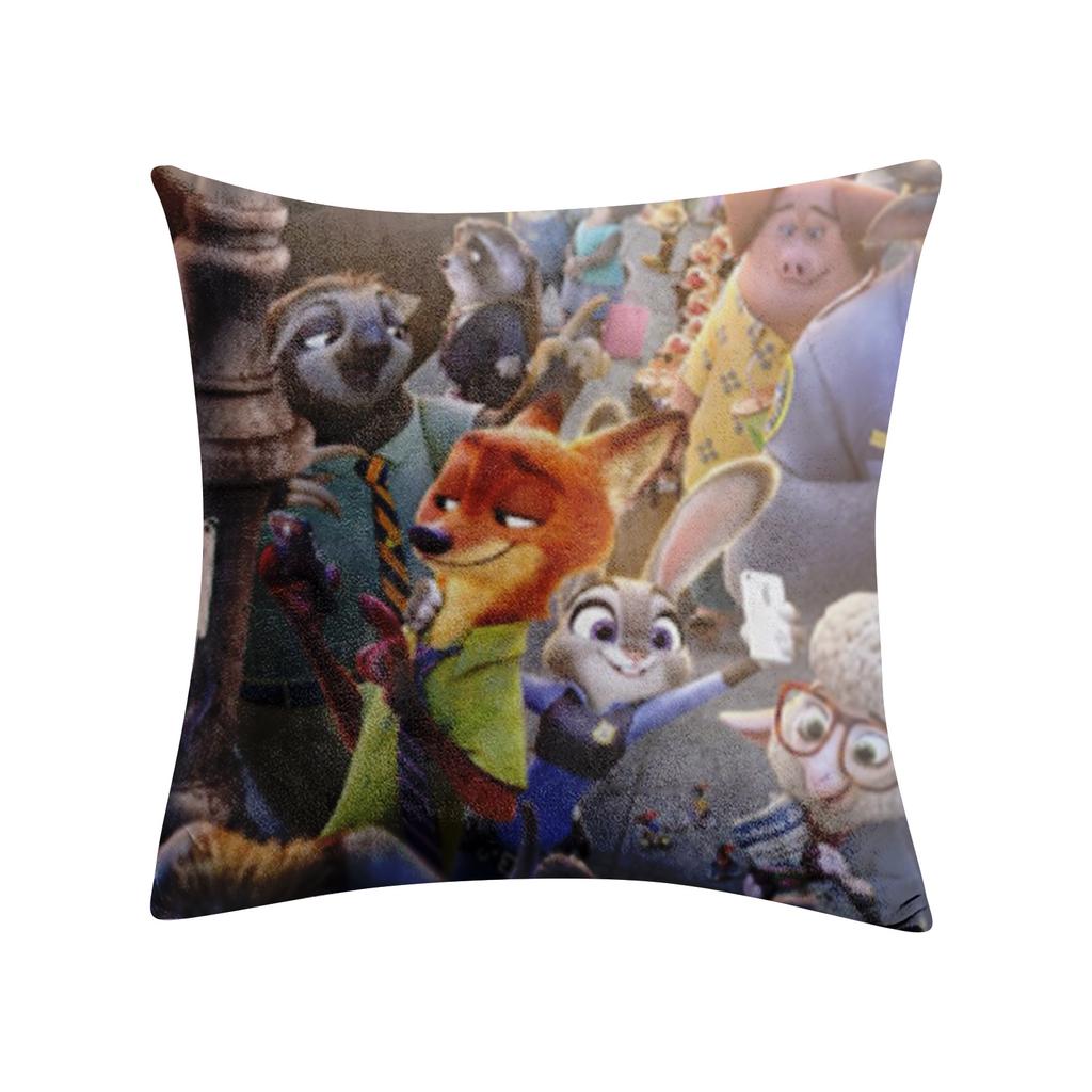 Printed Pillowcase Square Pillowcase Sofa Pillowcase No Core Comfortable Pillowcase