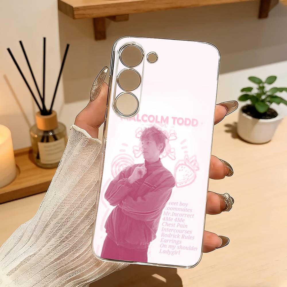 Чехол для телефона M-Malcolm Todd Sweet Boy для Samsung Galaxy A71,A70,A52,A51,A40,A30 Прозрачная крышка Samsung a70