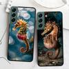Seahorse Underwater Fantasy Phone Case Samsung A14 A24 A34 A54 A03S A04S A13 A23 A33 A53 A73 A70 A50S A30 A40 A71 A51 A41 A31 A2