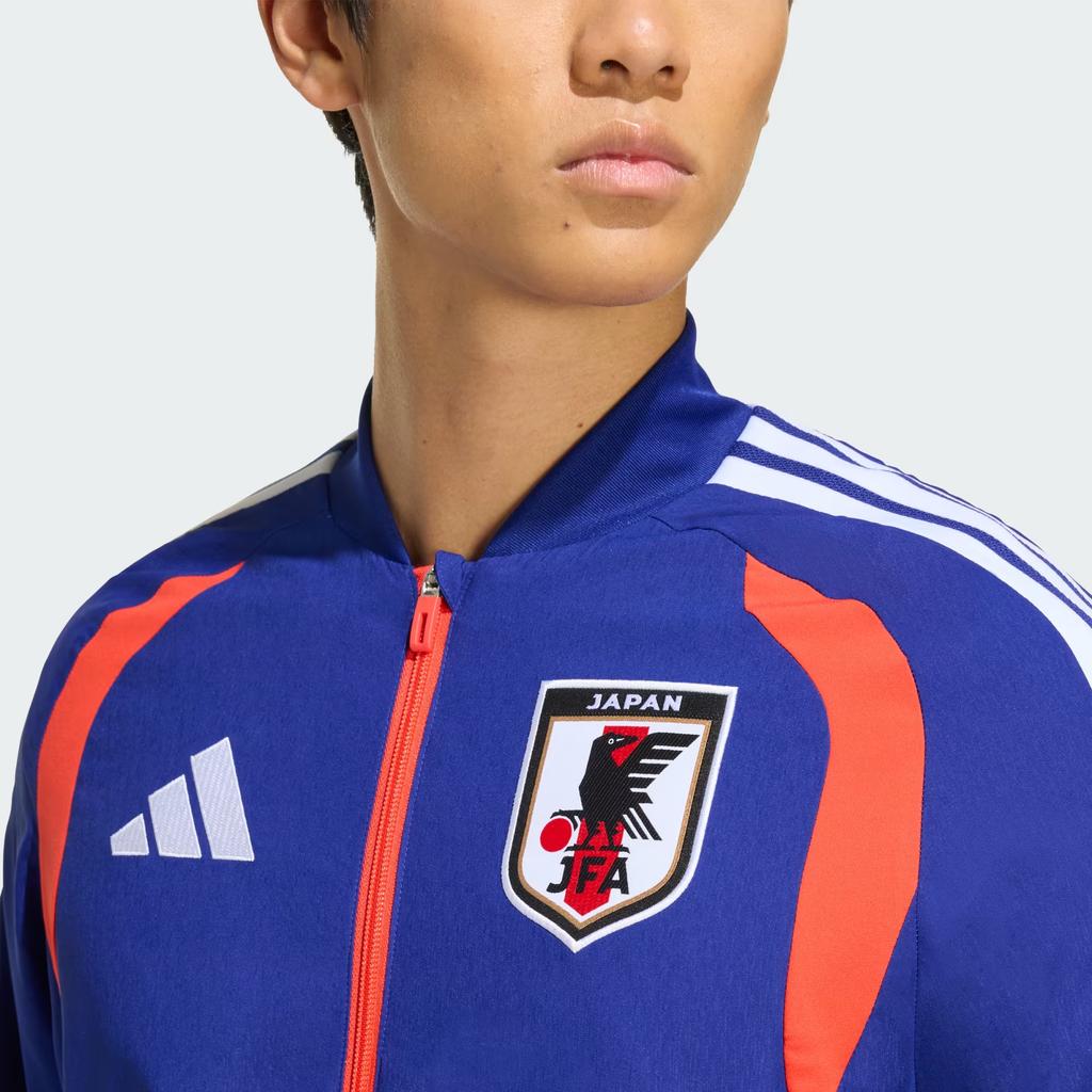 Adidas AEROREADY Jackets Men's Japan Blue Stand Collar Moderate Other JZ7129