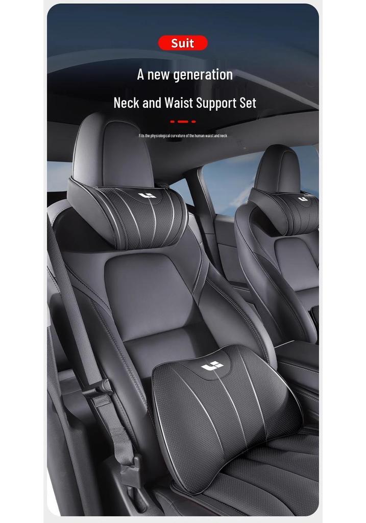 Li Auto L9/L8/L7/L6 Car Headrest & Neck Support Lumbar Cushion for All Seasons