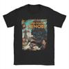 Obi-Wan Kenobi Koszulka Kosmiczna Męska Jezus Retro Kolaż Streetwear 100% Bawełna T-shirty Lato O-neck T-shirt Duże Rozmiary Top