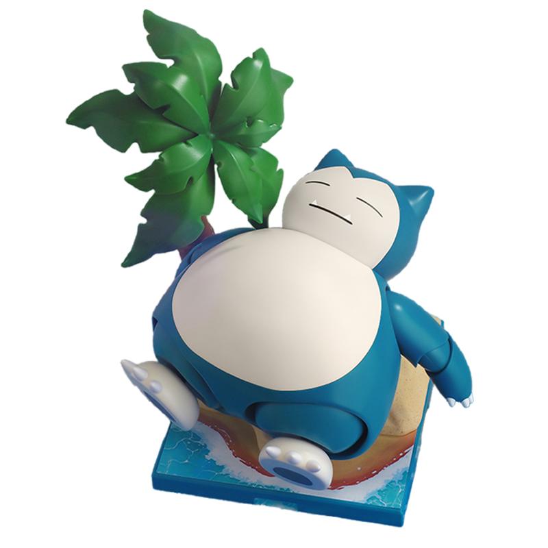 Charizard Meowscarada Snorlax Scyther Cinderace Lucario Ceruledge Greninja  Action Figure Assembly Toys Gifts