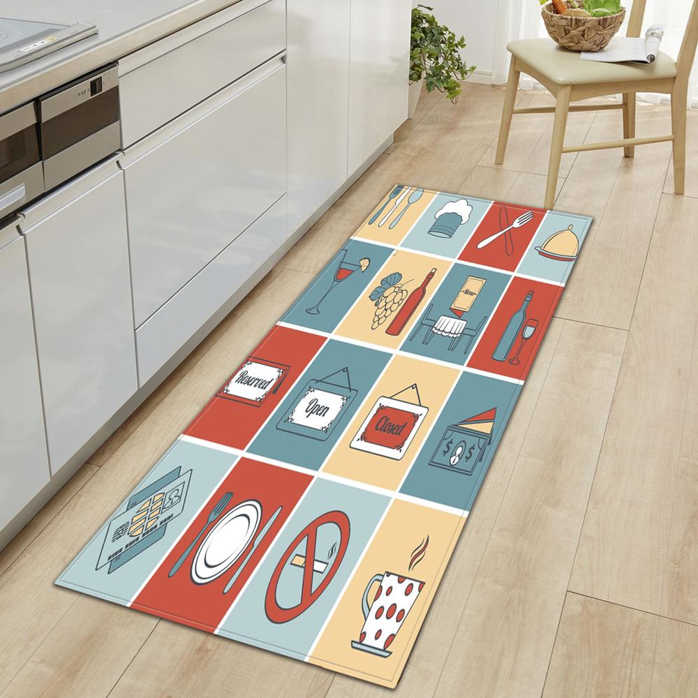 

Коврик для входной двери, кухонный ковер, балкон, гостиная, длинный ковер, ванная, дверь, коридор, пол, нескользящий коврик 50x80cm
