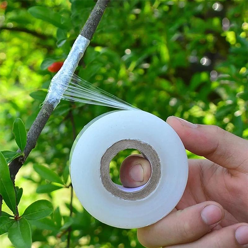 Eco-friendly PE Grafting Tape 3/4/5CM Self-adhesive Stretchable Grafting Tape Garden Tree Plants Seedlings Grafting Supplies