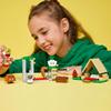 LEGO Super Mario Toad's Camp Building Toy Set Educational Blocks for Kids Ages 6-9 72040