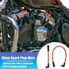 2pcs 10.4mm 10mm Motorcycle Spark Wire for Big Twin 1999-2019 Replacement Spark Wires Waterproof Ignition Wire