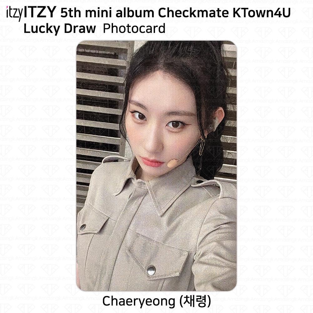 ITZY 5th Mini Album Checkmate Official Photocard KTown4U Lucky Draw