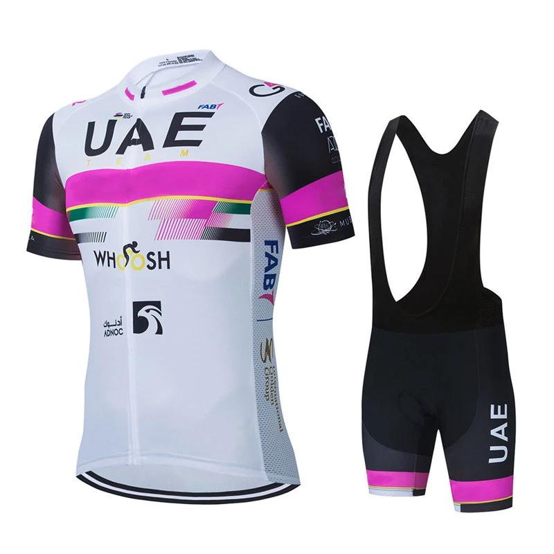 

2026 Men s UAE Cycling Jersey, 19D Gel Bike Shorts Suit, MTB Ropa Ciclismo, Summer Bicycle Maillot, Culotte Clothing, New, 2024 L