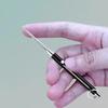 Titanium Alloy Toothpick Portable Tooth Pick Artifact Fruit Pick Retractable Toothpick Keys Pendant Camping Outdoor Tool