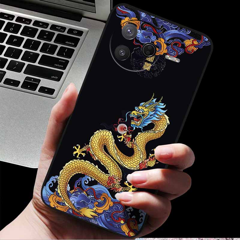 For Xiaomi Poco F7 Pro/ Poco F7 Ultra 3D Relief Embossed Retro Silicone Back Cover Case for Poco F7 Pro 5G Emboss Funda F7 Ultra