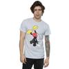 Disney Herren Mickey Mouse Auf dem Kopf T-Shirt