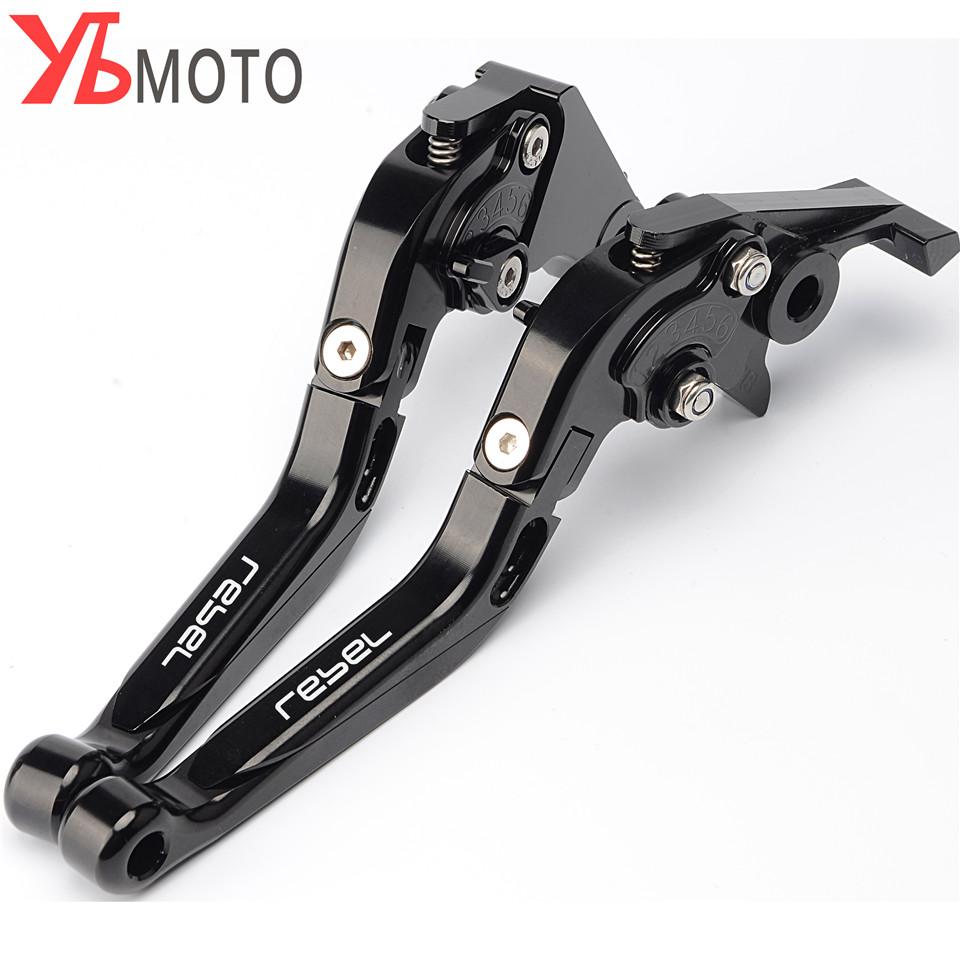 Flash Deals Motorcycle CNC Brake Clutch Levers For Honda CMX 500/300 Rebel 2017- Adjustable Extendable