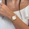 BUREI Japanese Quartz Stainless Steel Slim Lightweight Wristwatch Women's Watch, Movement, Band, Design, Stylish, Waterproof, Simple,