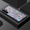 Magnetic Hard Matte Case For Samsung Galaxy S25 Edge S24 Ultra S23 S24 S25 FE S22 For Magsafe Flowers Plants Print Phone Cover