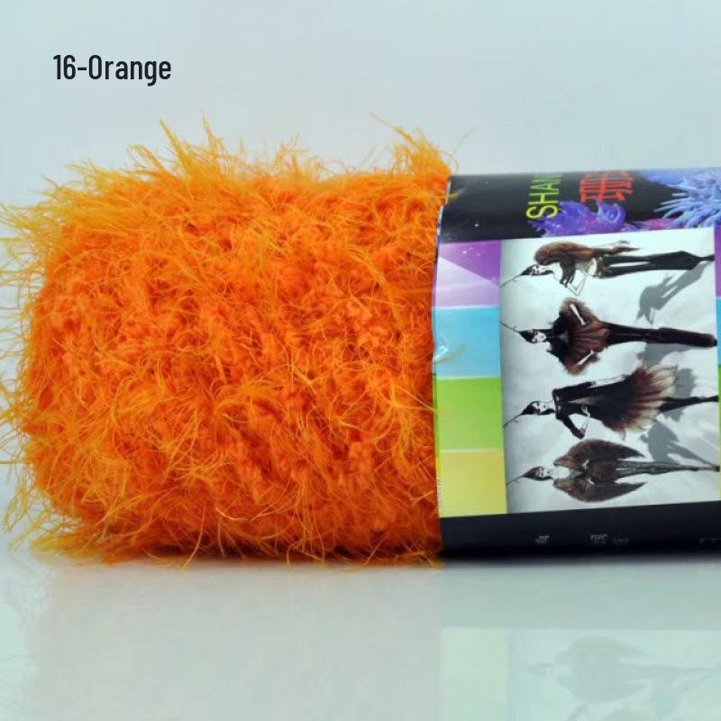 Phoenix Coral Mink Velvet Yarn - Long Hair Imitation Fur