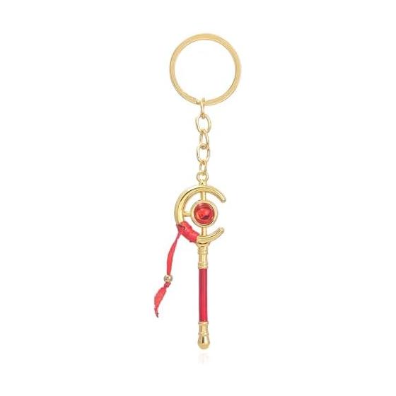 Akixen Frieren Keychain Cosplay Anime Prop Lightweight Accessory Merchandise Fashion Jewelry Alloy Gift for Halloween Christmas Birthday Party School
