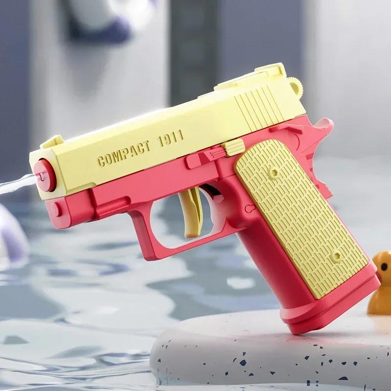 Mini pistola ad acqua manuale Desert Eagle Pistola Sparatutto Giocattolo da combattimento Pistola Gioco d'acqua Giocattolo estivo per esterni per Bambini Ragazzi Ragazze