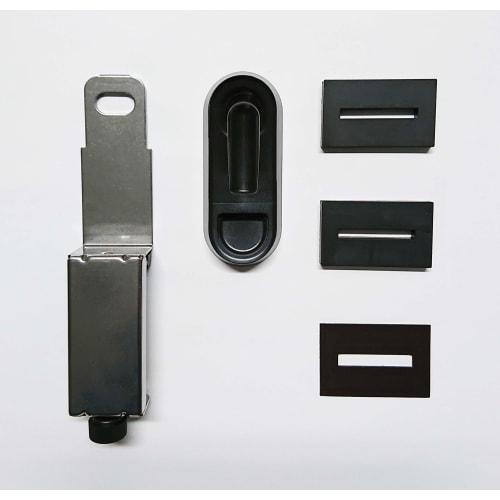 Nomuratec Door Lock Guard Padlock Type for Outward-Opening Doors N-1070
