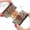 2 Pcs/Set Women Simple Elegant Hair Clips Hair Comb Stylish Hair Device Accessory Random Color