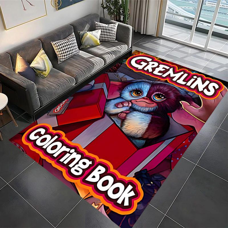 Whimsical Gremlins Adventure carpet printing floor mats Room Fashion Bathroom mat