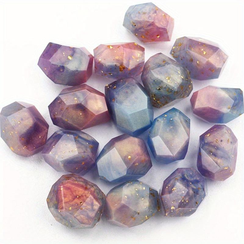 DIY Mold Crystal UV Epoxy Mold Ice Cube Mould Irregular Jewelry Pendant Diamond Silicone Molds