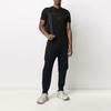 Emporio Armani Logo Print Solid Color Crew Neck Short Sleeve T-Shirt Men tops Black 3K1TE6-1JSHZ-0999