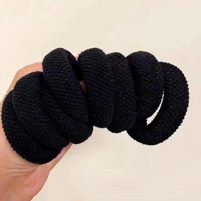 5/10PCS Versatile Mix Color Hair Ties Bold Thickened Styling Decoration Scrunchies High Elasticity Hair Band for Women Girls