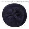 Soft Chenille Knitted Beret Hat Knitted Plain Beret Cap New Warm Winter Hat  Spring, Autumn, Winter