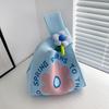 Holiday gift bag knitted bag Muse festival cute flowers to send staff handbag Korean version style gift knitted bag