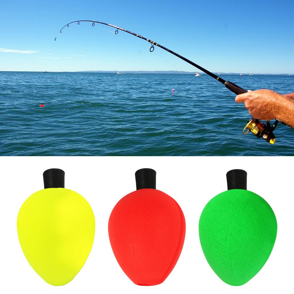 30 pz Galleggianti da Pesca Schiuma Indicatori di Abboccata Galleggiante Attrezzatura da Pesca a Mosca Galleggiante Galleggiante Indicatore per Trota