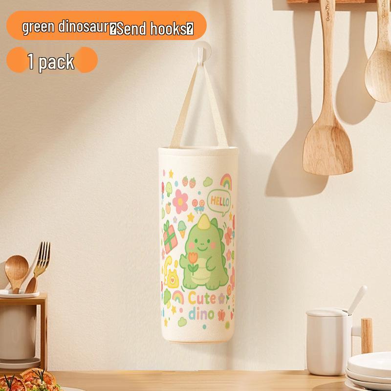 

Настенный органайзер для мусорных пакетов большой вместимости для кухни